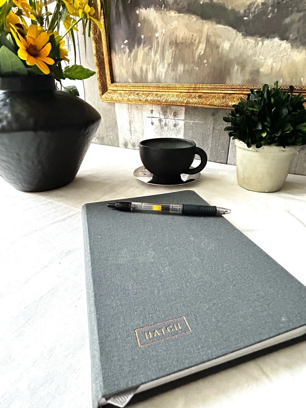 🌴Hatch Notebook for Entrepreneur | Ideas Journal & Project Planner